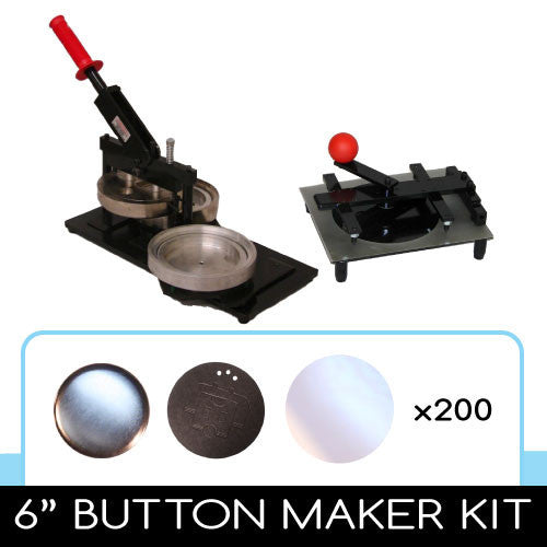 The Button MAKER KIT - 6” Round Buttons