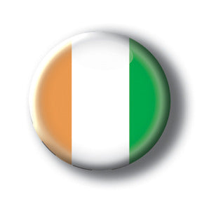 Cote D'Ivoire - Flags of the World Button/Magnet