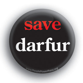 Save Darfur - Peace Button/Magnet