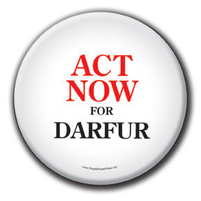 Act Now for Darfur - Fundraising Buttons