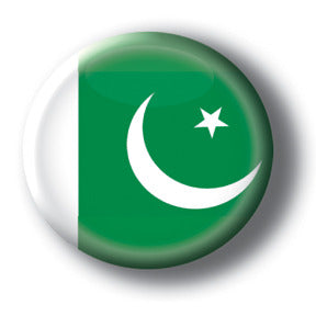 Pakistan - Flags of The World Button/Magnet