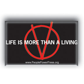 Life Is More Than A Living - V For Vendetta
