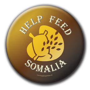 Help Feed Somalia - Fundraising Buttons
