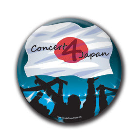 Concert 4 Japan - Fundraising Buttons