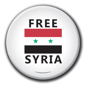 Free Syria - Fundraising Buttons
