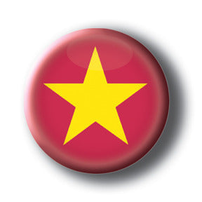 Vietnam - Flags of The World Button/Magnet