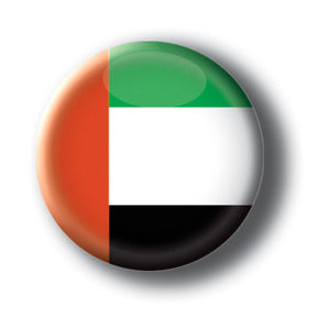 United Arab Emirates - Flags of The World Button/Magnet