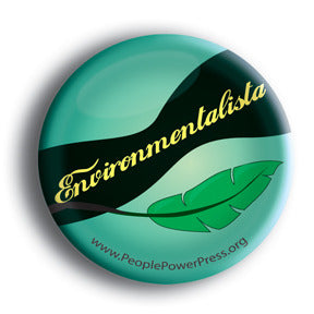 Environmentalista - Anti-Corporate Button/Magnet