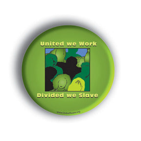 Union campaign custom button design