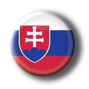 Slovakia - Flags of The World Button/Magnet