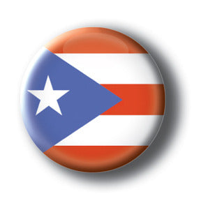 Puerto Rico - Flags of The World Button/Magnet