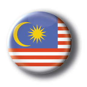 Malaysia - Flags of The World Button/Magnet