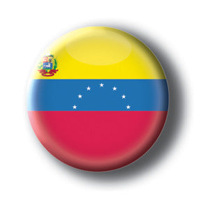 Venezuela - Flags of The World Button/Magnet