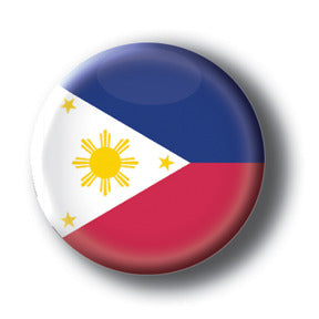 Philippines - Flags of The World Button/Magnet
