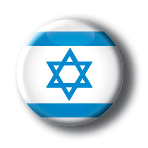 Israel - Flags of The World Button/Magnet
