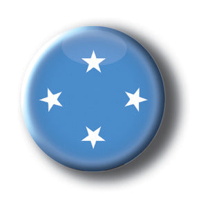 Micronesia - Flags of The World Button/Magnet