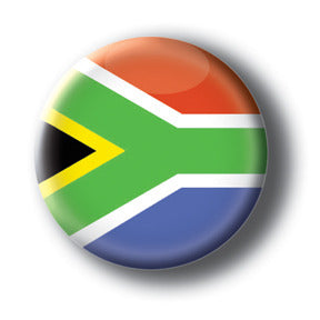 South Africa - Flags of The World Button/Magnet