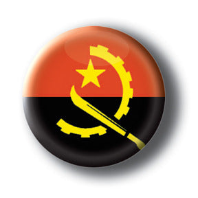 Angola - Flags of The World Button/Magnet