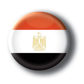 Egypt - Flags of The World Button/Magnet
