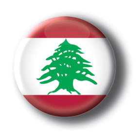 Lebanon - Flags of The World Button/Magnet