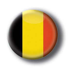 Belgium - Flags of The World Button/Magnet