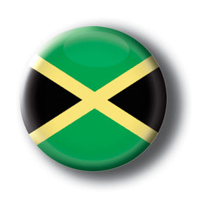 Jamaica - Flags of The World Button/Magnet