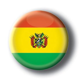 Bolivia - Flags of The World Button/Magnet