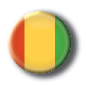 Guinea - Flags of The World Button/Magnet