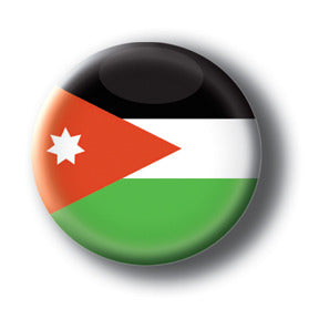 Jordan - Flags of The World Button/Magnet