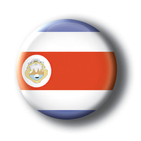 Costa Rica - Flags of The World Button/Magnet