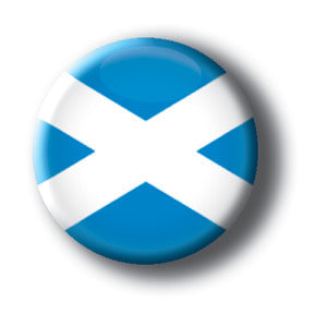 Scotland - Flags of The World Button/Magnet