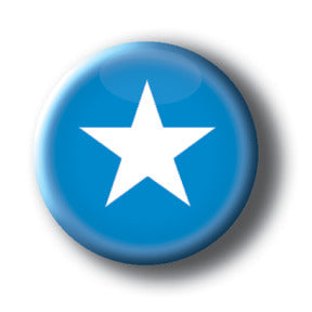 Somalia - Flags of The World Button/Magnet