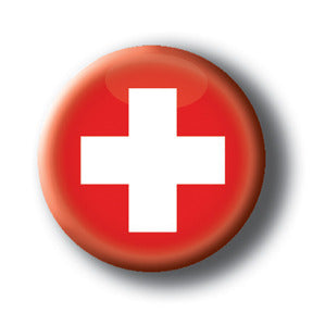 Switzerland - Flags of The World Button/Magnet