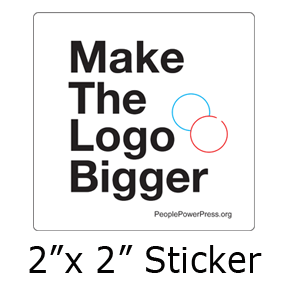 Make the logo bigger custom design