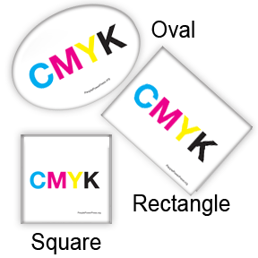 cmyk Graphic Custom Pin Design