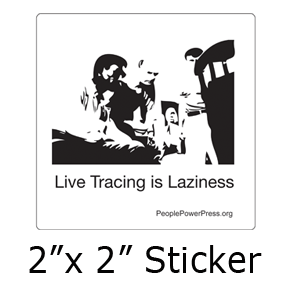 Livetracing Is Laziness - Graphic Design