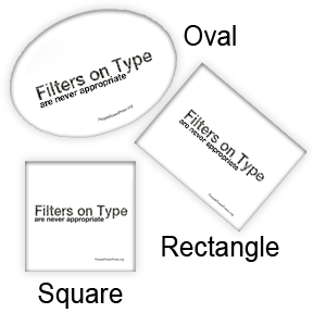 Filtered Type is Inappropriate  - Graphic Design Pinback Buttons