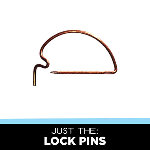 1 inch lock pins for buttons