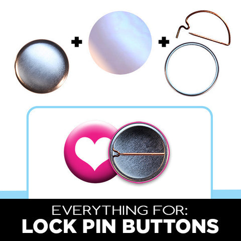 1 inch lock pin button parts