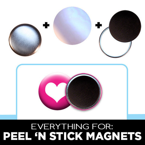 1 inch magnet parts for 1" button maker