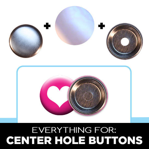 1-1/4 inch center hole button parts