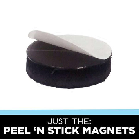 peel 'n stick magnets for 1-1/4 inch button machines