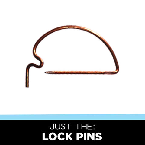 lockpins for collet buttons