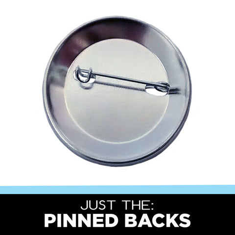 pin-back buttons