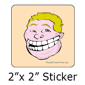 Rob Ford Trollface Sticker