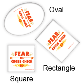 Lacrosse Square, Oval and Rectangular Button Design