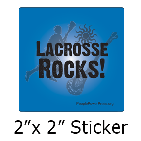 Lacrosse Rocks "Blue" - Lacrosse/Sports
