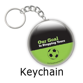 soccer keychain design