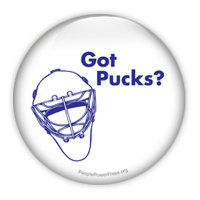 Got Pucks? "Blue" - Hockey/Sports