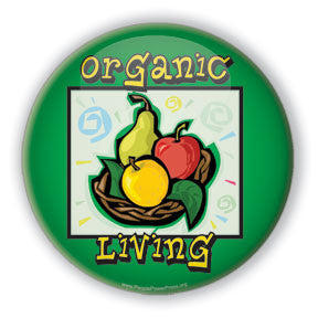 Organic graphic design services - button design